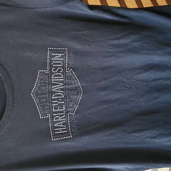 Harley-Davidson Diamond Black T-Shirt - Picture 2 of 7
